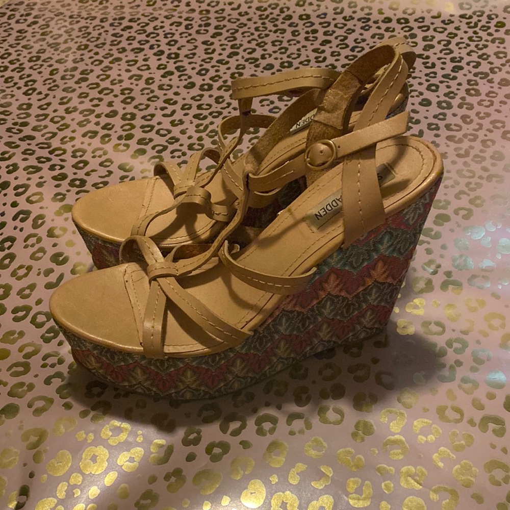 Steve Madden Platform Wedge - Size 9.5